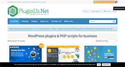 Desktop Screenshot of pluginus.net